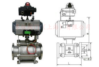 氣動真空球閥結(jié)構(gòu)